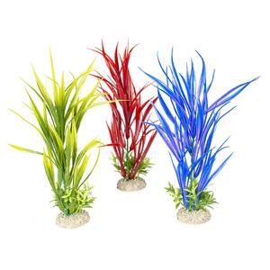 242-458327-plant-aquarium-decoration-aqua-della-amazon-sword-green-red-blue-30-cm