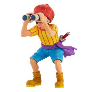 4573102684523-figurine-banpresto-one-piece-roger-pirates-buggy-ichibansho-yellow-10-cm