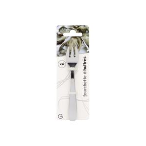 cd-106-stainless-steel-oyster-fork-chevalier-diffusion-x6-silver-one-size