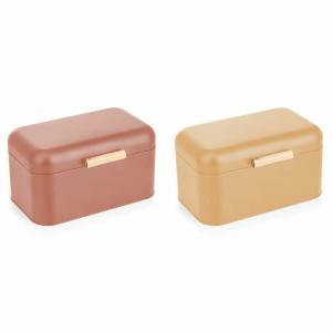 s3041220-bread-basket-dkd-home-decor-30-50x20-7x15-cm-x2-yellow-terracotta-one-size