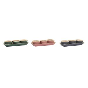 s3041401-bowl-dkd-home-decor-32x12-7x3-5-cm-x3-green-pink-purple-one-size