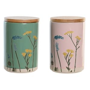 s3044728-box-dkd-home-decor-11-5x11-5x17-5-cm-x2-pink-bamboo-green-one-size