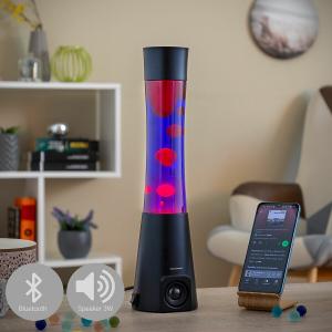 v0103783-lava-lamp-with-speaker-innovagoods-maglamp-black-transparent-one-size
