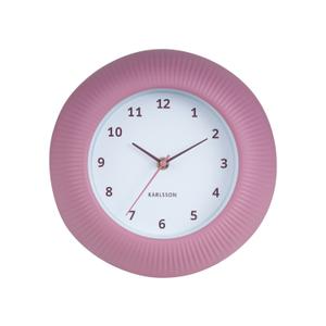 ka6048pi-wall-clock-karlsson-tender-rib-pale-pink-rib-25-cm