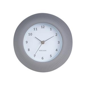 ka6048wg-wall-clock-karlsson-tender-rib-warm-grey-25-cm