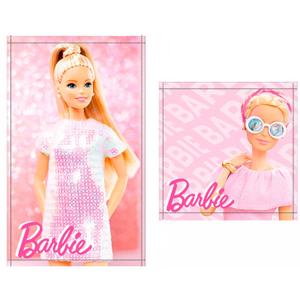 8435631345343-doll-set-of-2-cotton-bath-towels-mattel-x12-pink-white-one-size