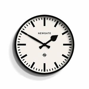 kb999numthr390k-clock-kubbick-number-3-railway-matte-black-37x37x4-6-cm