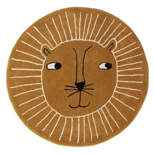 1100514-mini-wool-and-cotton-floor-mat-for-kids-oyoy-living-design-caramel-95x95x2-cm