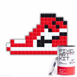 kb2107lot-pak030-s-mosaic-kit-pixel-corner-the-sniker-red-white-black-18x13-cm