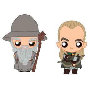8435450233067-figurine-sd-toys-the-lord-of-the-rings-gandalf-legolas-x2-multicolour-one-size