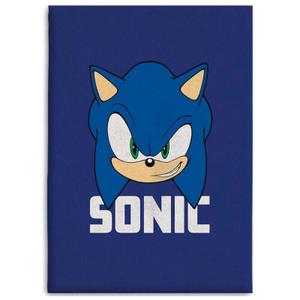 8436580114073-fleece-blanket-sega-sonic-the-hedgehog-blue-white-beige-100x140-cm