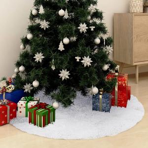 330271-faux-fur-christmas-tree-skirt-vidaxl-white-150-cm