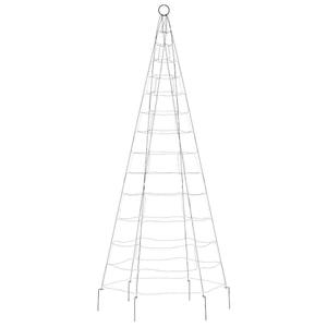 358111-decorative-light-up-tree-on-flag-pole-200-led-vidaxl-blue-180-cm