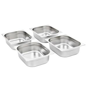 50888-stainless-steel-steam-table-containers-vidaxl-gastronorm-x4-silver-325x265x100-mm