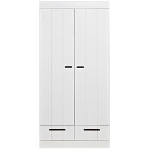 360302-gow-2-door-wardrobe-with-drawers-woood-connect-white-195x94x53-cm
